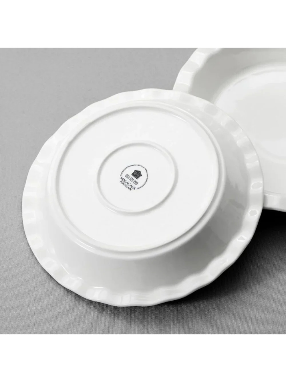 9-Inch Ceramic Pie Pan - Non-Stick Deep Baking Dish for Quiche, Tart & Apple